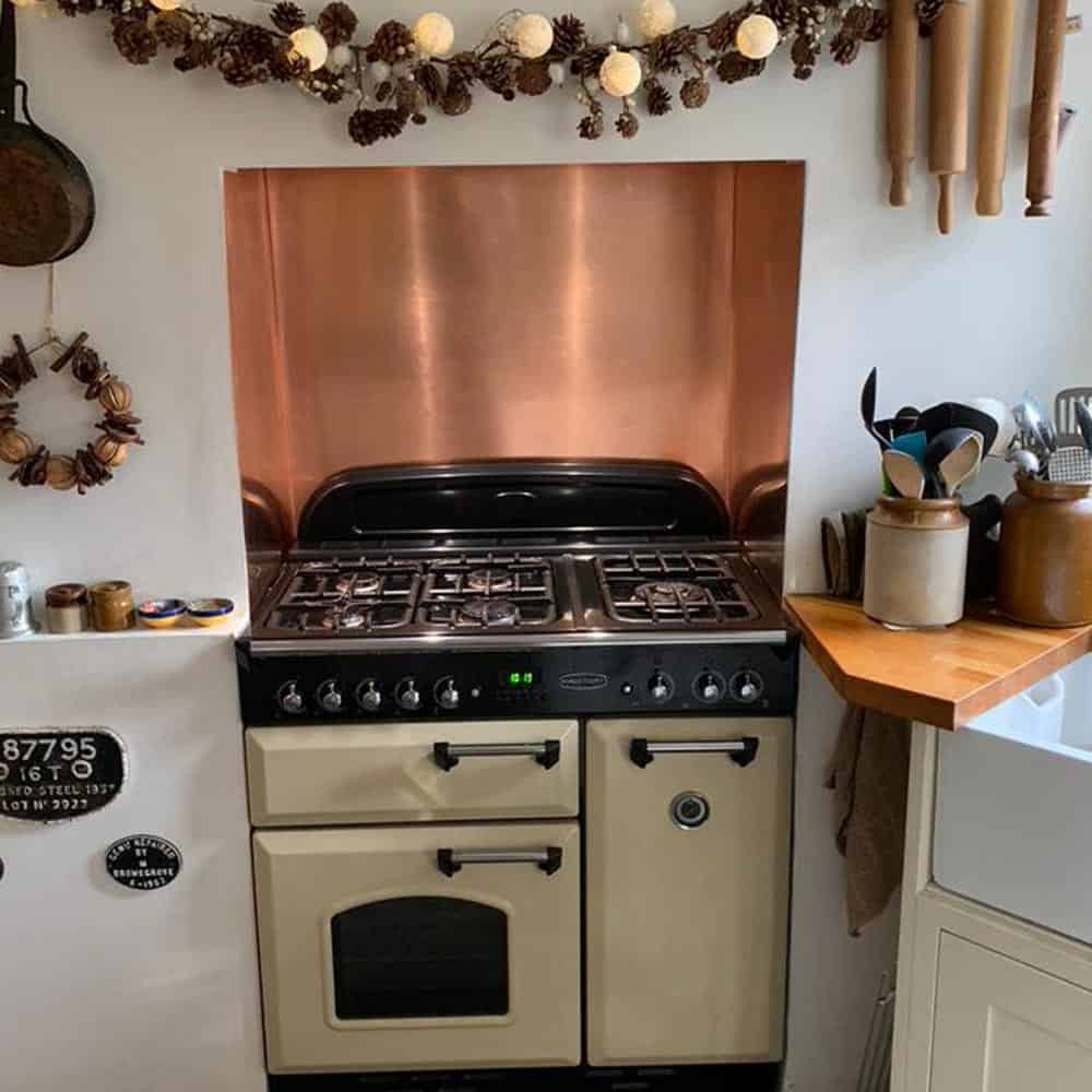 Natural Copper Splashback - Image 3