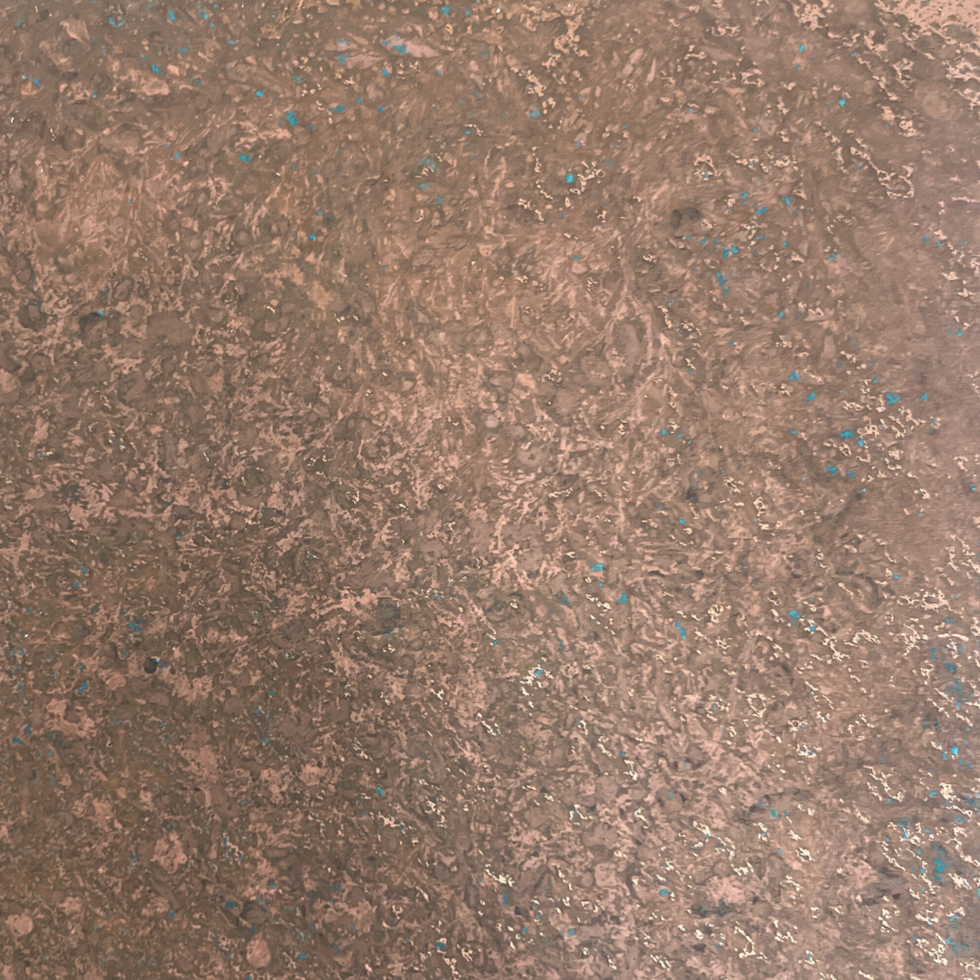 Ayrshire finish – with specs of verdigris Splashback