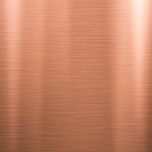 Brushed Copper Splashback