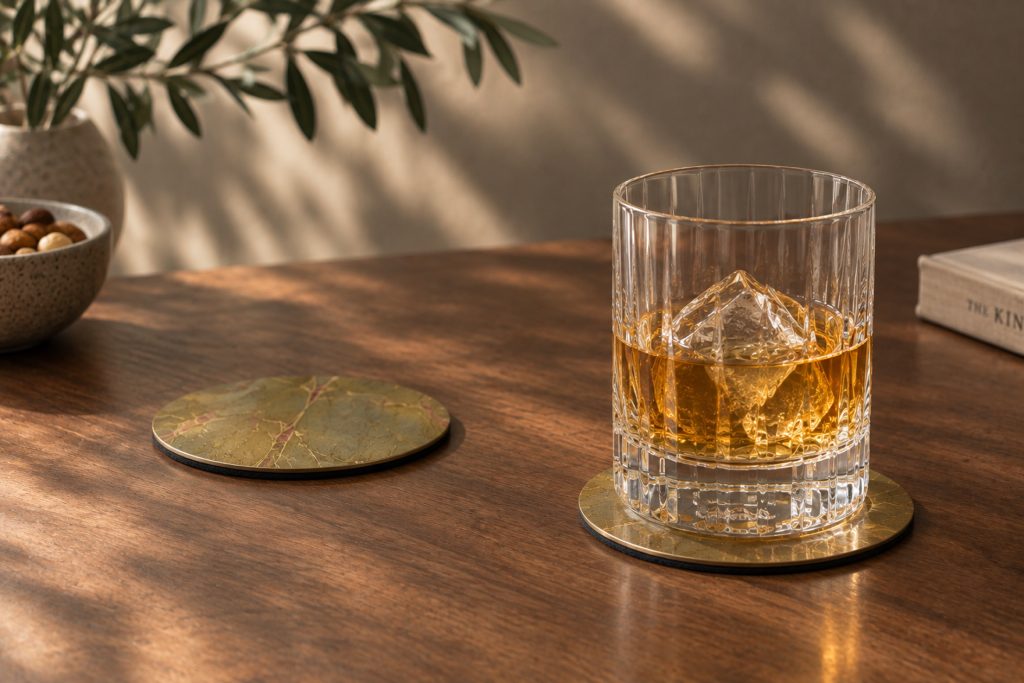 Metal Drinks Coasters